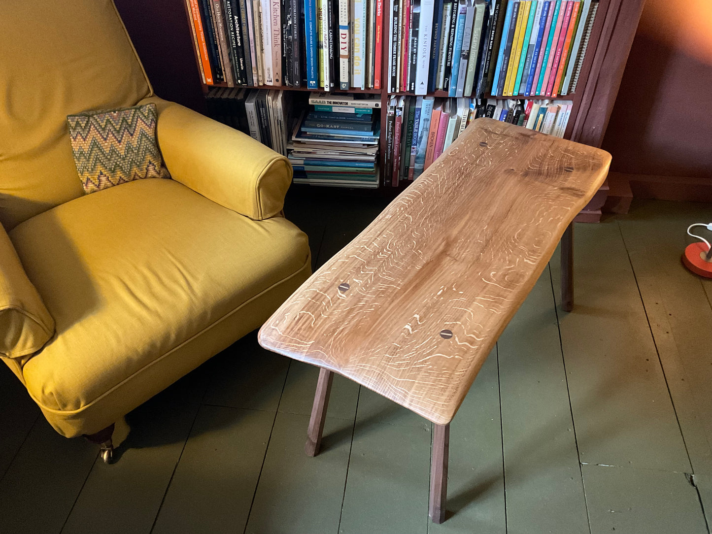English oak table /bench