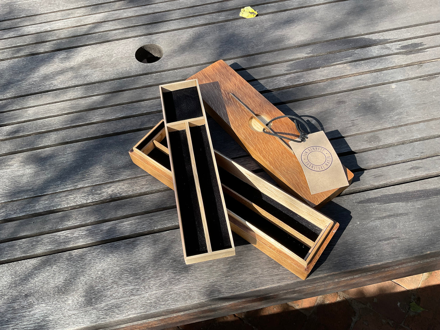 Hand made jewellery box.