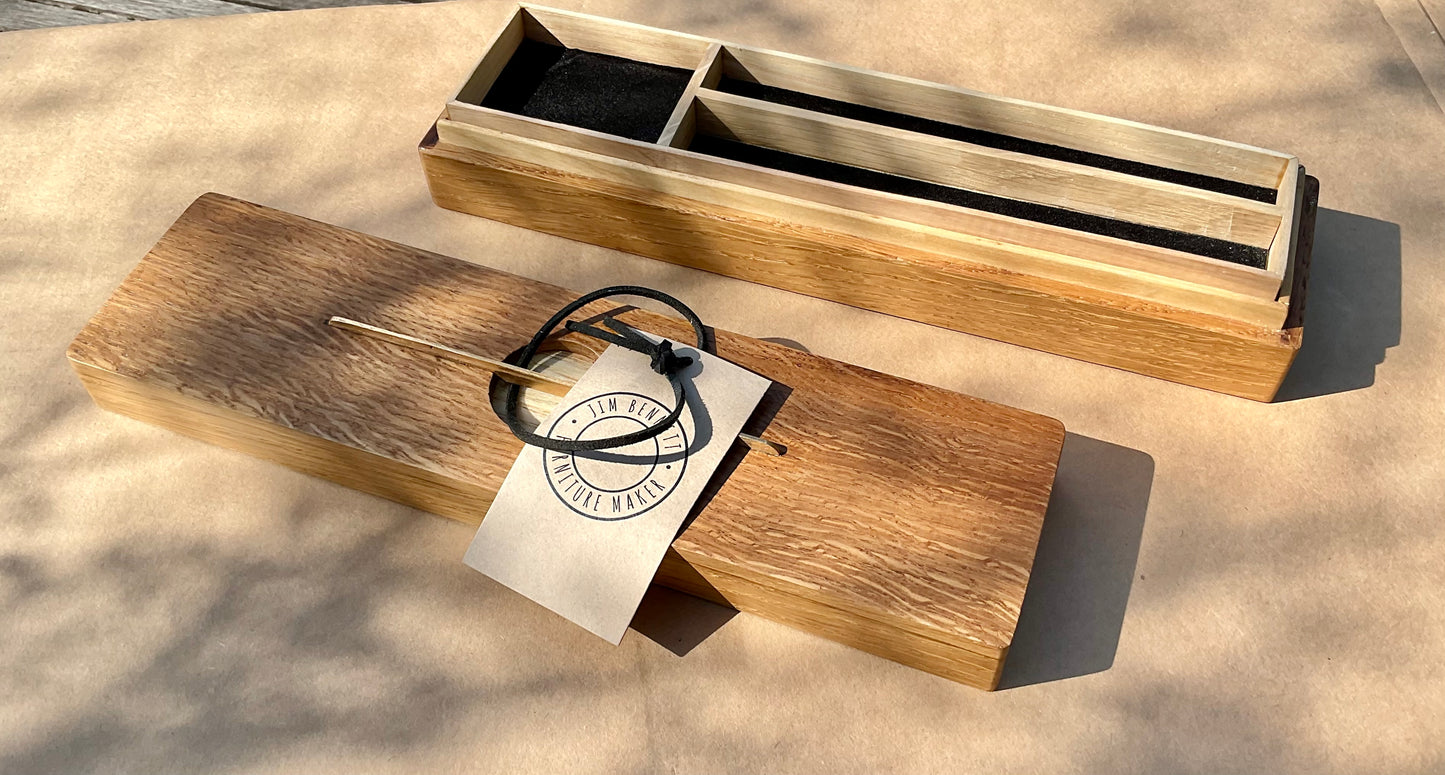 Hand made jewellery box.