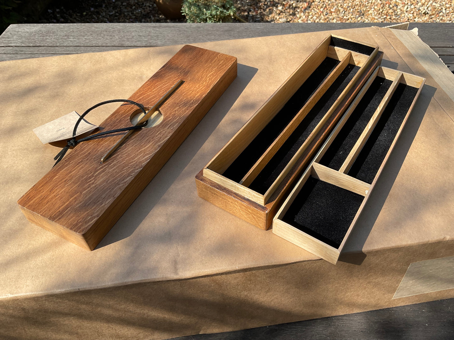 Hand made jewellery box.