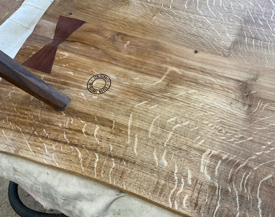 English oak table